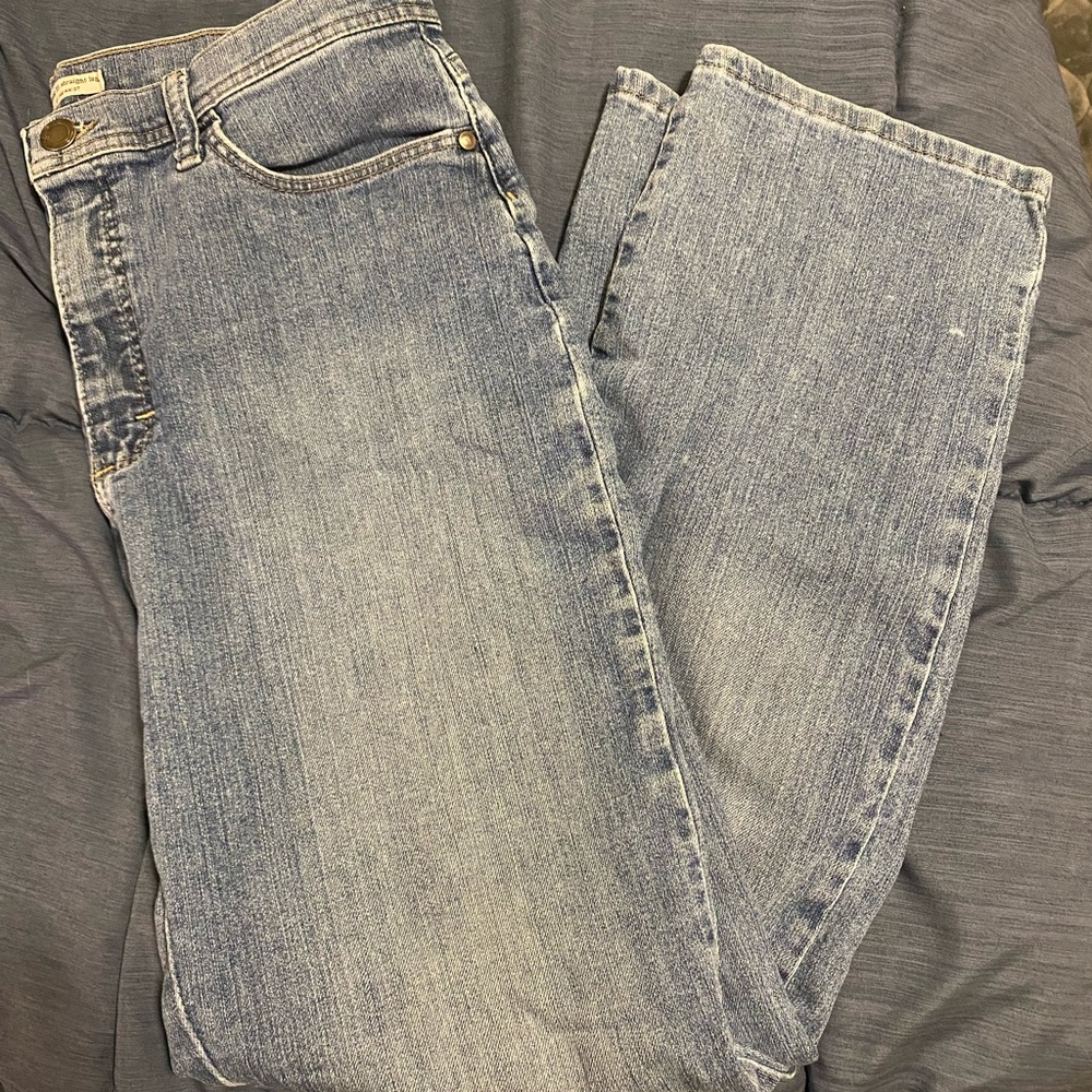 Lee Light Wash Classic Straight Fit Jeans
